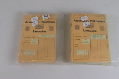 France. 25 carnets neufs et oblitérés avec charnières 1849-1…