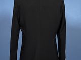 black blazer with lace trim and buttons on a mannequin mannequin mannequin mannequin mannequin mannequin mannequin mann