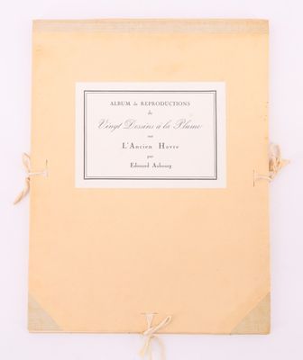 Edouard AUBOURG (19e-20e) Album de reproductions de vingt de…