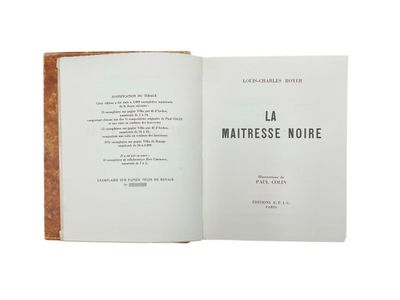 an open book with a black and white title on it
