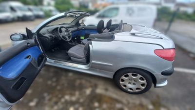 VP PEUGEOT 206 CABR - Immatriculée CN-632-BV- Compteur : 191…