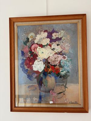 Bernard LAMOTTE (1903-1983) Bouquet de fleurs