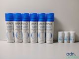 quatre flacons de déodorant Uriagrage posés sur une table
