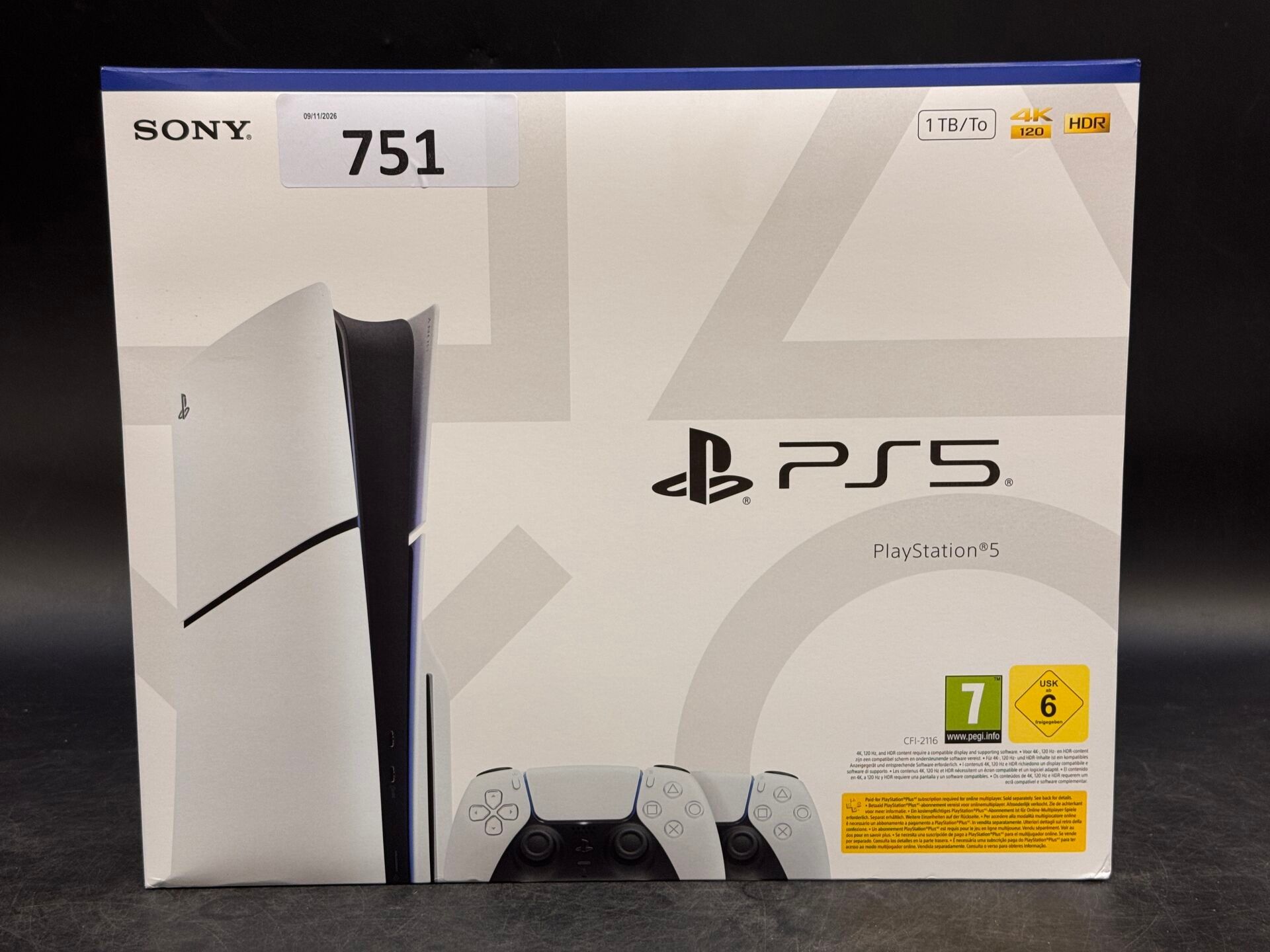 CONSOLE SONY PLAYSTATION 5 CFI-2116 711719022404 (avec scell…