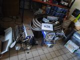 a lot of items that are on the floor in the room