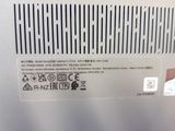 a close up of the back of a laptop computer