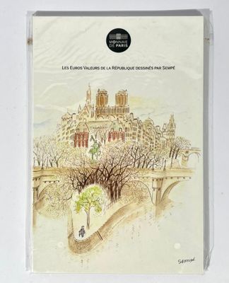 an image of a book with a drawing of a castle on top of a bridge