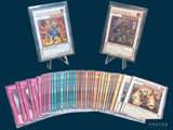 a lot of cards that are sitting on a table