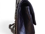 chanel black quilted lambskin flap bag with chain strap