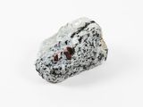 an image of a rock on a white surface