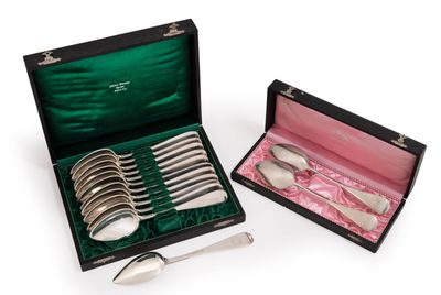a box with a set of silverware in it