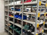 many shelves with different types of tools on them