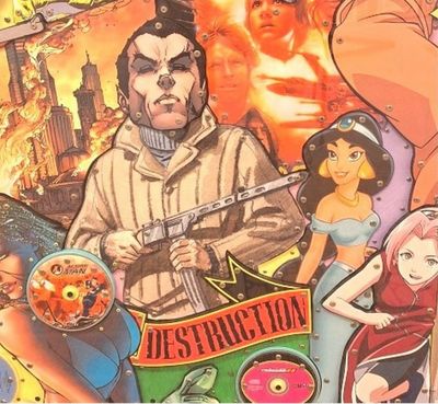 LIOT Eric, né en 1964 : Destruction.