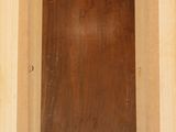 an image of a wooden frame with a door in the middle