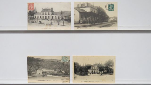 Busseau-d’Ahun. : Lot de 4cpa. : HM 159 (petite déchirure + morce...