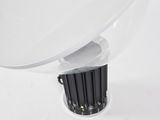 an image of a close up of a lamp on a white surface