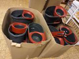 many pots and pans that are in a box
