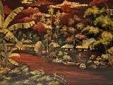 un tableau sur le mur d'une pièce où se trouve un tableau