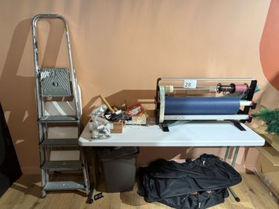an image of a sewing machine on a table