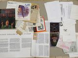 a lot of papers that are on the floor