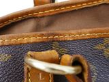 louis vuitton monogramet speedy mm in brown and blue