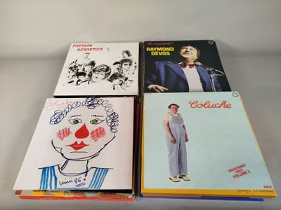 three books with drawings on them sitting on top of a table