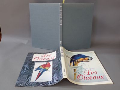 un livre sur lequel figure un perroquet et un livre sur lequel figure l'image d'un perroquet