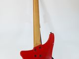 an image of a red electric guitar on a white background