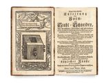 un vieux livre avec, à l'intérieur, l'image d'une boîte