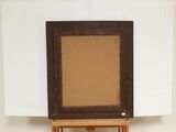 a picture of an easel with a picture on it