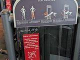 a sign on the side of a machine that is in a store