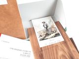 a picture of a picture of a man in a hat in a box