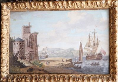 une image d'un tableau sur le mur d'un bâtiment