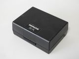 an image of a close up of a black box on a white surface