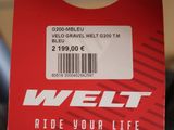 a red tag that says welt ride your life on it