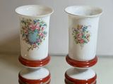 two cups sitting on top of each other on a table