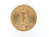 an image of a gold coin on a white surface