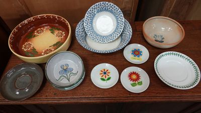 Important ensemble céramique française, anglaise, Villeroy e…