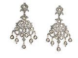 an image of a pair of diamond and gold earrings