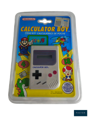 une image représentant la boîte d'une calculatrice sur laquelle figure un jeu