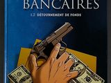 a book with a picture of a man holding a gun and money