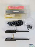Lot de 4 chaînes à mortaiser, 2 guides et accessoires.