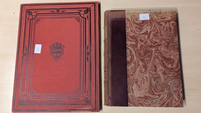 Lot de 2 livres : - « En Campagne , tableaux et dessins par …