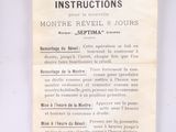 an old french newspaper advertises instructions for the manufacture of a coffee machine
