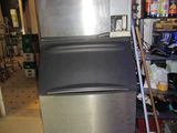 an image of a stainless steel ice maker in a kitchen