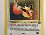 a pokemon card with a picture of a fox on it