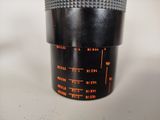 an image of a cup with a measuring scale on it