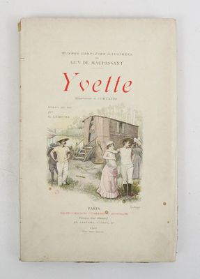 an old book with a picture of a group of people standing in front of a horse drawn carriage