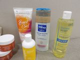 many different types of skin care products on the counter