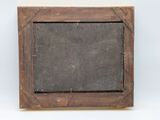 a picture of a blackboard in a wooden frame
